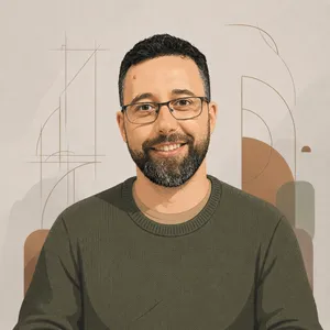 Retrato ilustrado de Juanma Márquez
